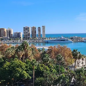 Apartment Penthouse With Solarium In The Center Of Malaga-atico Con Solarium En El Centro De, Málaga